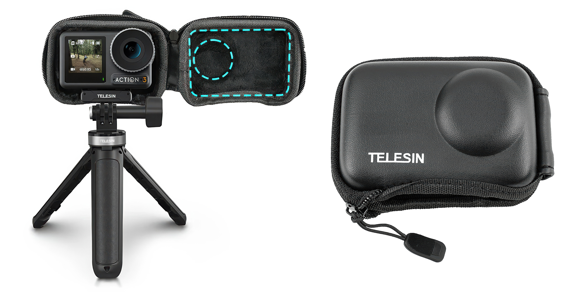 Pokrowiec Telesin OA-BAG-002 do kamer DJI Action 3 / 4 / 5 Pro 